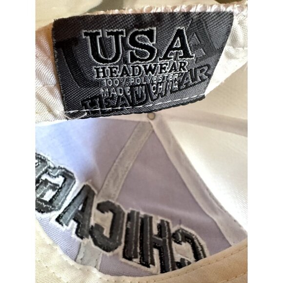 Chicago Black Souvenir Mesh Hat Cap Adjustable - Picture 7 of 7